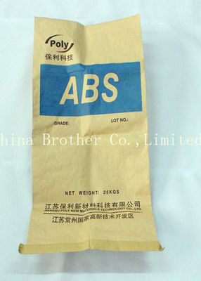 Recyclable Sewn Open Mouth Paper Bags , Brown Paper Bag For Packing Cement