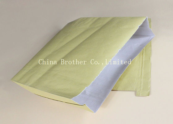 Custom Sewn Open Mouth Multiwall Paper Bags 30KG Load UV Treated For Cement