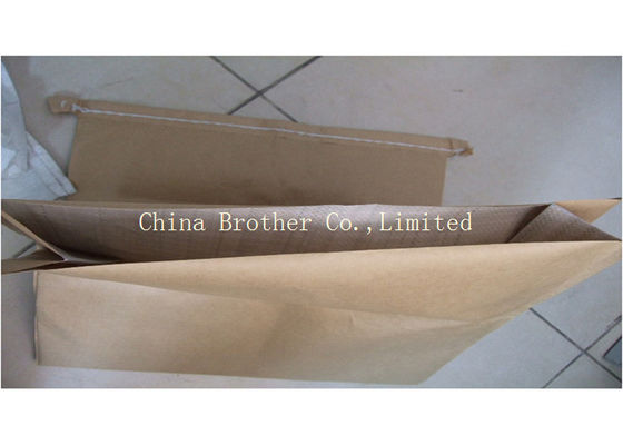 Durable 25kg Multiwall Cement Paper Bag Non - Leakage High Load Bearing Strength