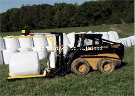 Gravure Printing Hay Bale Sleeves Polypropylene Woven Rolls Custom Length