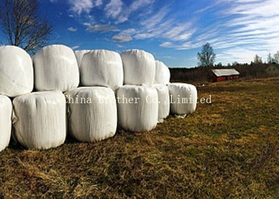 Wear Resisting Hay Bale Sleeves Woven Polypropylene Cloth BOPP Film