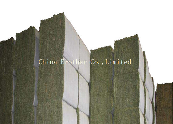 Virgin PP Woven Custom Hay Bale Covers For Packing Hay , UV - Treated