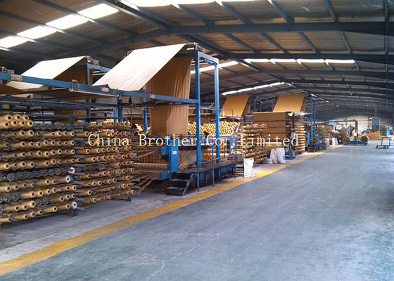 Raffia Polypropylene Pp Woven Fabric In Roll , Tubular Poly Woven Fabric For Packing