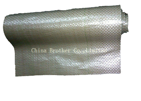 Raffia Polypropylene Pp Woven Fabric In Roll , Tubular Poly Woven Fabric For Packing