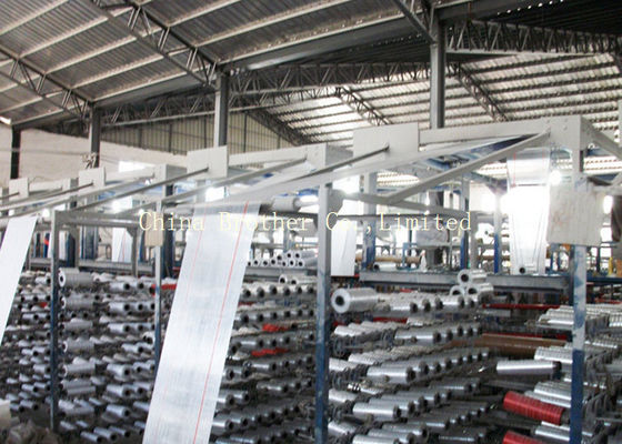 Breathable Tubular PP Woven Fabric Roll Moisture Proof Gravure Printing