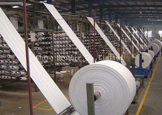 Durable Woven Polypropylene Roll , Red Waterproof Polypropylene Fabric Rolls