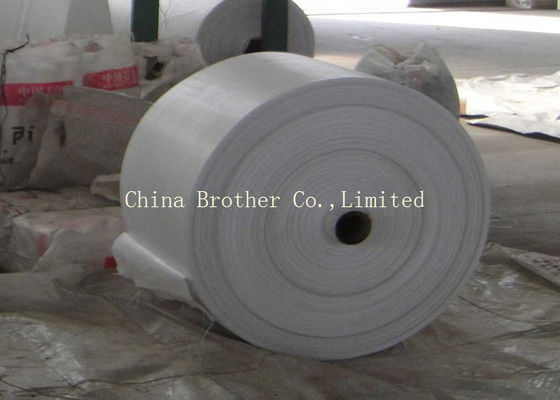 Durable Woven Polypropylene Roll , Red Waterproof Polypropylene Fabric Rolls