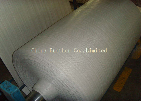 Durable Woven Polypropylene Roll , Red Waterproof Polypropylene Fabric Rolls