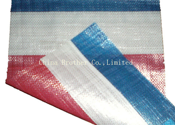 White PP Woven Fabric Roll 100% Virgin Polypropylene 30cm - 600cm Anti - Slip