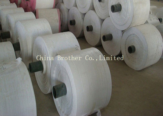 Brown PP Woven Polypropylene Fabric , Hdpe Woven Fabric Roll Anti - Static