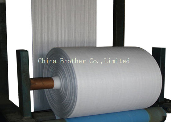 Brown PP Woven Polypropylene Fabric , Hdpe Woven Fabric Roll Anti - Static