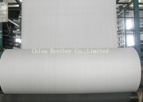 Custom Blue PP Woven Fabric Roll Recyclable UV Treated For Polypropylene Sack