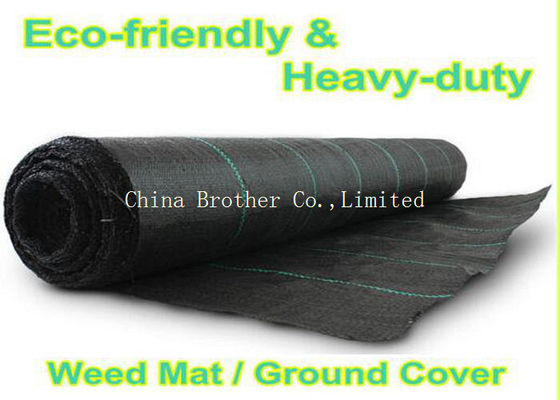 UV Protection Garden Weed Control Fabric , Landscape Weed Control Fabric