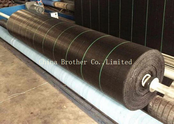 Black Woven Ground Weed Control Fabric Tea - Resistance Eco Friendly