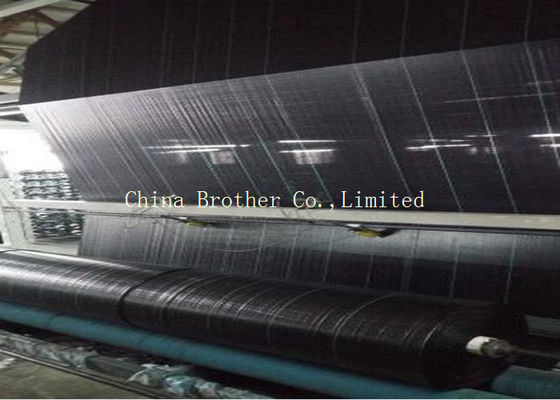 Environmental Black Weed Control Fabric , Vegetable Garden Weed Barrier Fabric