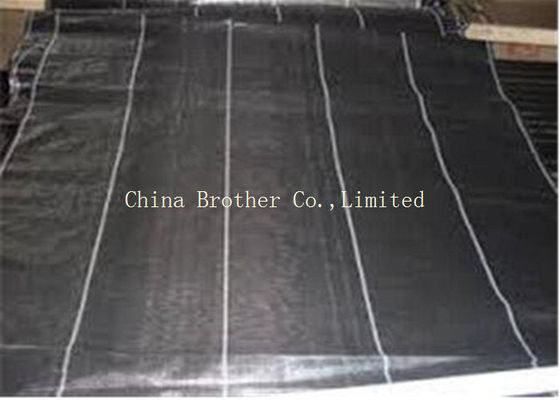 Vegetable Garden Weed Control Fabric , Polypropylene Woven Ground Weed Control Fabric