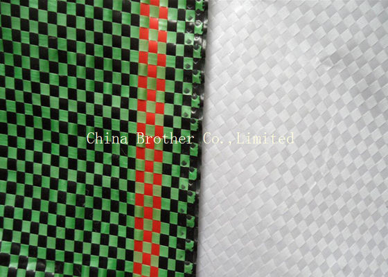 Fertilizer PP Woven Ground Cover Fabric , Agriculture Garden Weed Control Matting