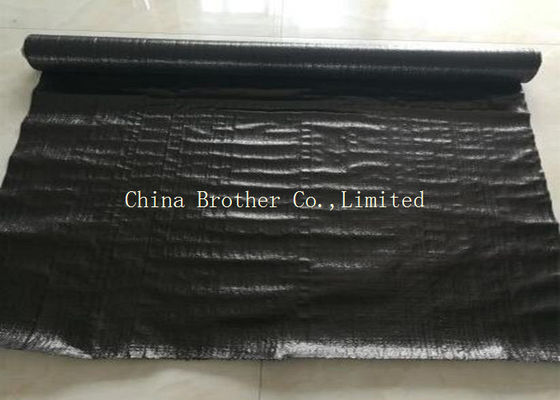 Agriculture Anti Uv Woven Ground Cover Fabric For Weed Mat , 130gsm