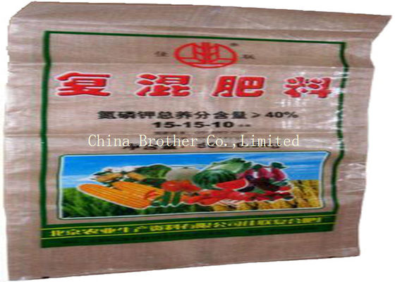 Chemical Pp Plastic Empty Fertilizer Bags High Gloss Printing