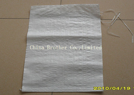 Cement / Fertilizer Packing PE Woven Bag Waterproof With 55gsm - 170gsm