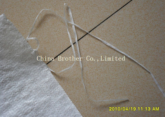 Cement / Fertilizer Packing PE Woven Bag Waterproof With 55gsm - 170gsm