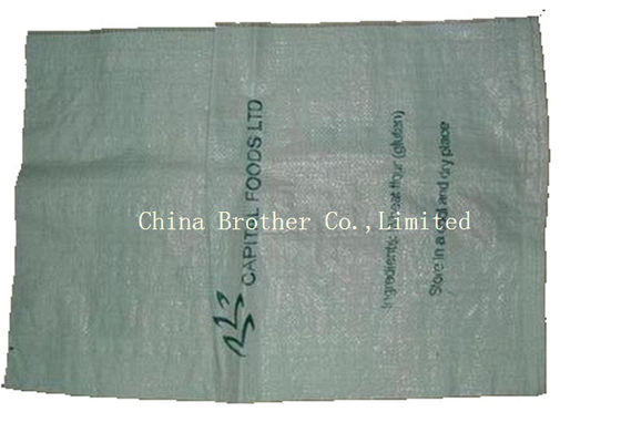 Durable Custom Woven Polypropylene Bags , Dustproof Pp Woven Bags 50kg