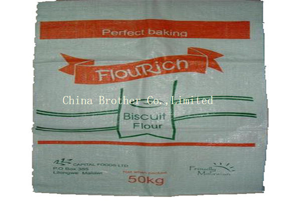 Laminated Woven Salt / Atta Packing Bags Food Grade Lightweight For Packaging