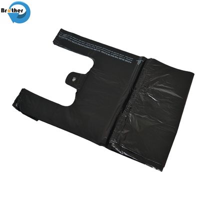 Customized T-Shirt Plastic Bag HDPE Supermarket Grocery Shopping Vest Handle