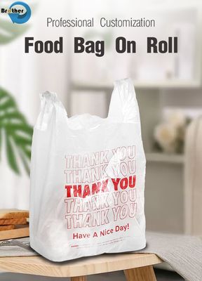 Eco-Friendly Plastic T-Shirt Bags Wholesale Biodegradable, Durable, and Reusable Shopping Bags for Retailers and Stores