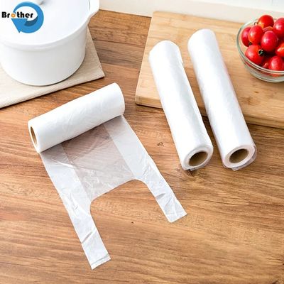 Eco-Friendly Plastic T-Shirt Bags Wholesale Biodegradable, Durable, and Reusable Shopping Bags for Retailers and Stores