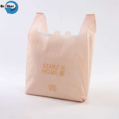 Customized Multi-Color High-Quality Large Capacity, Plastic Fruit Vegetable Packaging Vest/T-Shirt Bag
