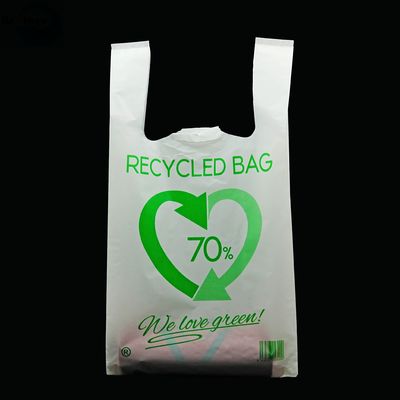 Customized Multi-Color High-Quality Large Capacity, Plastic Fruit Vegetable Packaging Vest/T-Shirt Bag
