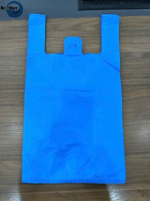 Customized Multi-Color High-Quality Large Capacity, Plastic Fruit Vegetable Packaging Vest/T-Shirt Bag