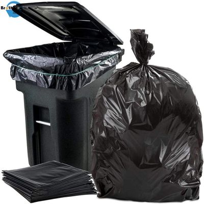 Drawstring Trash Garbage Bags Manufacturer Custom Plastic Packaging Bag Refuse Sacks Trash Can Liners