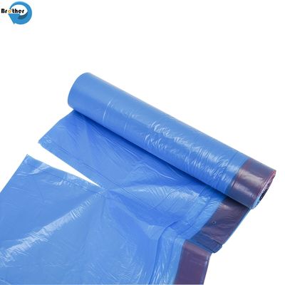 Custom Disposable Colored Plastic PE Garbage Waste Bag Trash Storage Bags