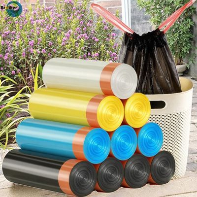 Custom Black Heavy Duty Garbage Bag Trash Bag Disposable Bin Liners