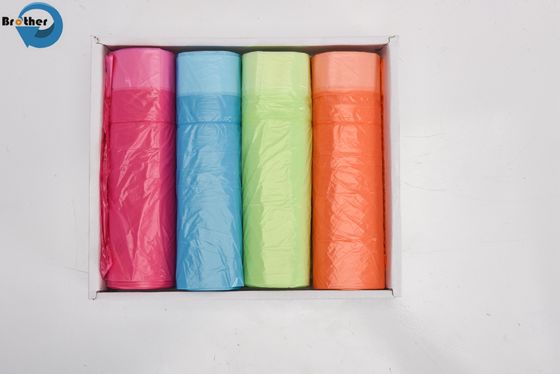 Factory Directly Supply Drawstring Garbage Bag Portable Household Trash Bag