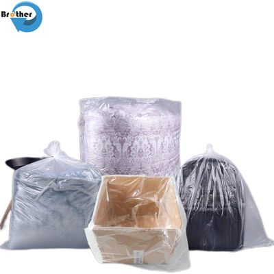 Customized Food Transparent Fruit Tough HDPE Plastic Stretchy Flat Water Packaging Bag