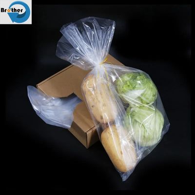 Supermarket Store Disposable Roll Plastic Bags Wholesale Food Packaging Flat Bags Customized