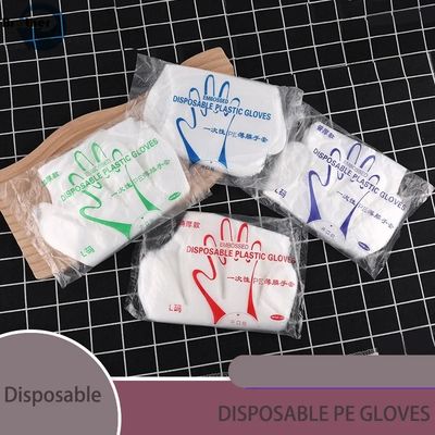 Customized Disposable PE Gloves Plastic Gloves for Food