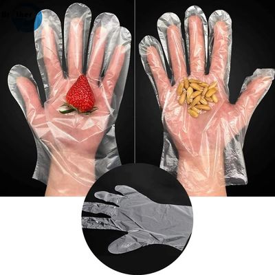 Thickened Disposable Gloves for Food Use Waterproof Oil-Resist Antifouling Kitchen Baking Beauty and Hairdressing