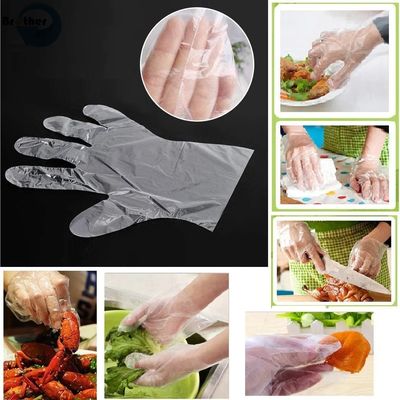 Hot Selling Factory Direct Delivery Customizable Disposable HDPE Plastic and Latex Gloves for Cleaning Exclusive Wholesale