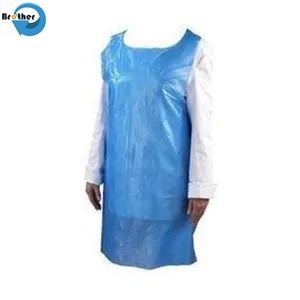 Waterproof Disposable HDPE LDPE Plastic Cheap Disposable PE Apron for Adults