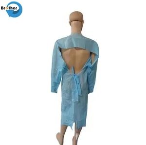 Thickened and Lengthened Waterproof and Oil Proof Transparent Apron Canteen Canteen Acid and Alkali Resistant Apron