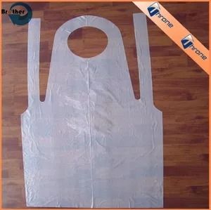 Disposable PE Aprons: Waterproof, Oilproof, Food-Grade Plastic Aprons/Disposable Apron, Waterproof Apron, Transparent Apron (100 PCS)