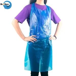 Hygienic Disposable HDPE Aprons Waterproof and Oilproof Custom Colors Packaging for Food Handling Cooking and Medical Use