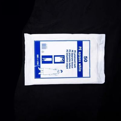 Hygienic Disposable HDPE Aprons Waterproof and Oilproof Custom Colors Packaging for Food Handling Cooking and Medical Use