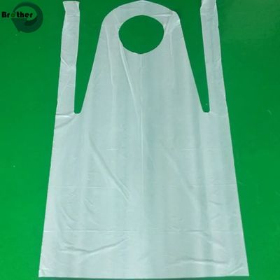 Customizable Disposable Plastic Aprons HDPE LDPE CPE Options Roll Pack or Color Box Pack