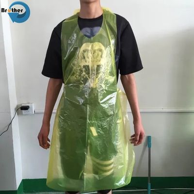 Disposable CPE/TPE/PE Person Protective Plastic Apron