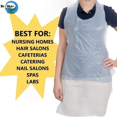 Disposable CPE/TPE/PE Person Protective Plastic Apron